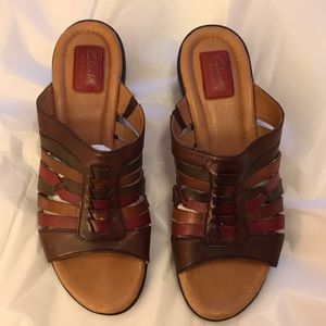 Clarks Artisan Wedge Sandals